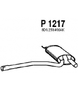 FENNO STEEL - P1217 - Глушитель средний AUDI A4 (8D2, B5) 1.9TDI 95-01